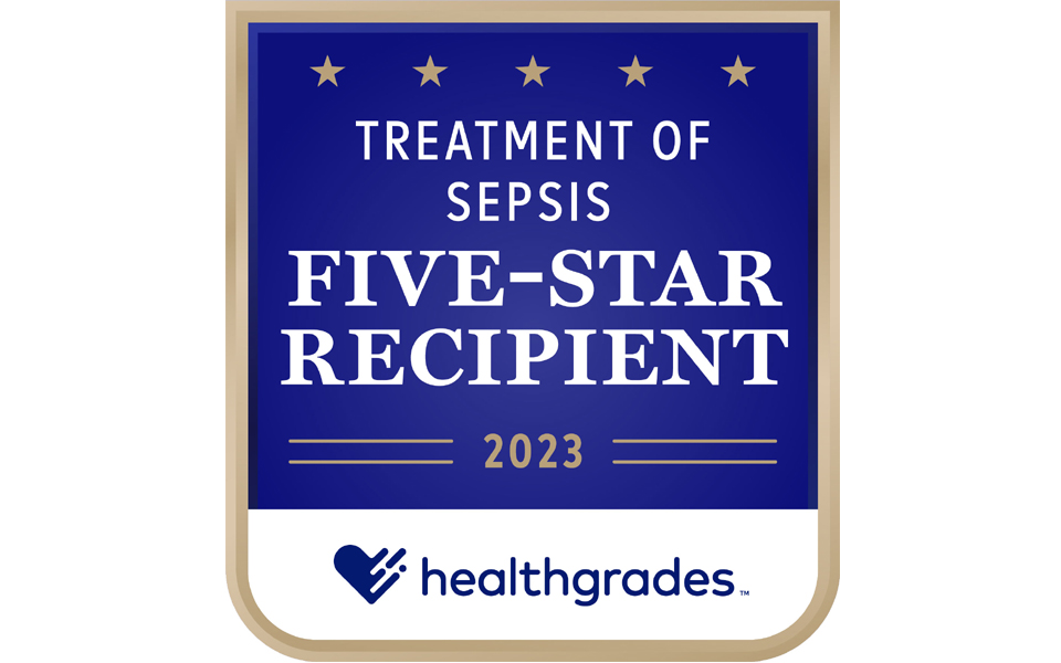 Five-Star for Treatment of Sepsis 2023 News Banner